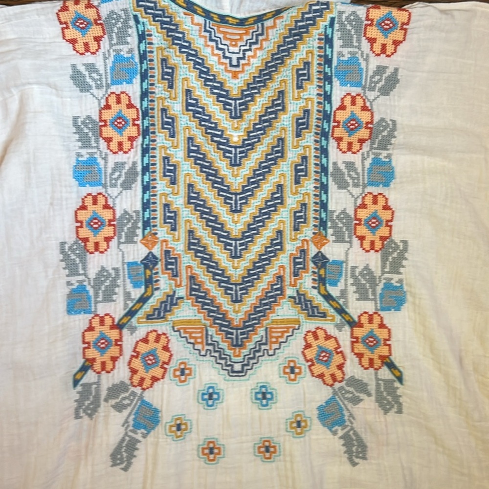 Johnny Was Hooded Top Size Small - Picture 10 of 10